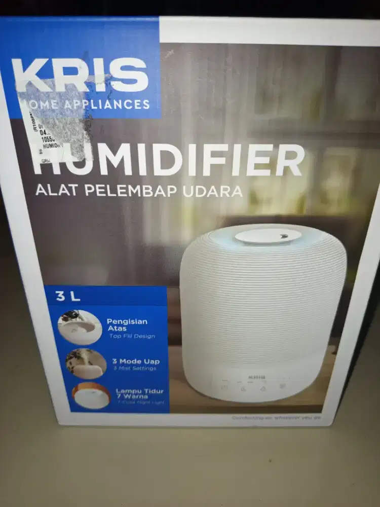 Humidifier pengatur kelembaban udara