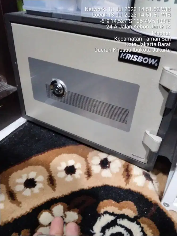 Di jual brangkas pemakaian sndiri 99%muluss