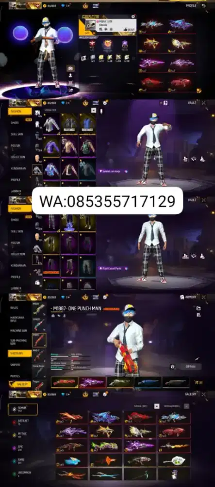 AKUN FF LOG GUGEL BIND KOSS