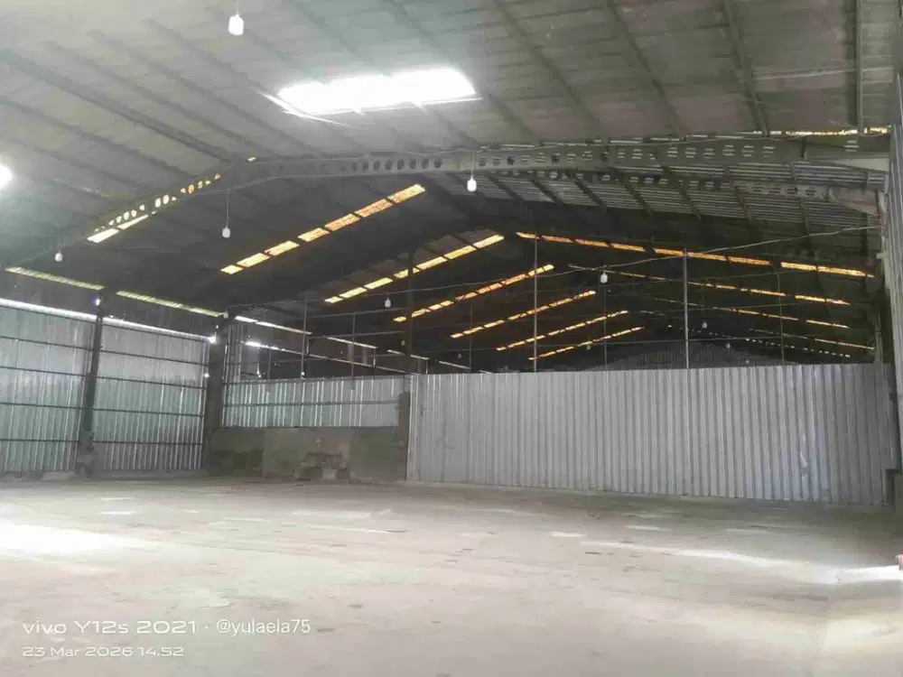 Disewa gudang baru daan mogot luas 800m kalideres cengkareng kontainer 40ft
