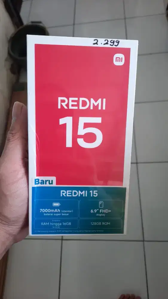 Redmi 15 8/128GB GARANSI RESMI