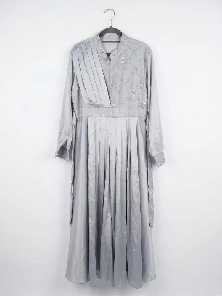 Gamis dress grey
