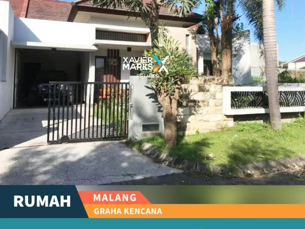 Dijual Rumah Minimalis Terawat Ada Gazebo Siap Huni Lingkungan One Gate System Lokasi Tengah Kota Dekat Wisata Di Bolevard Graha Kencana Blimbing