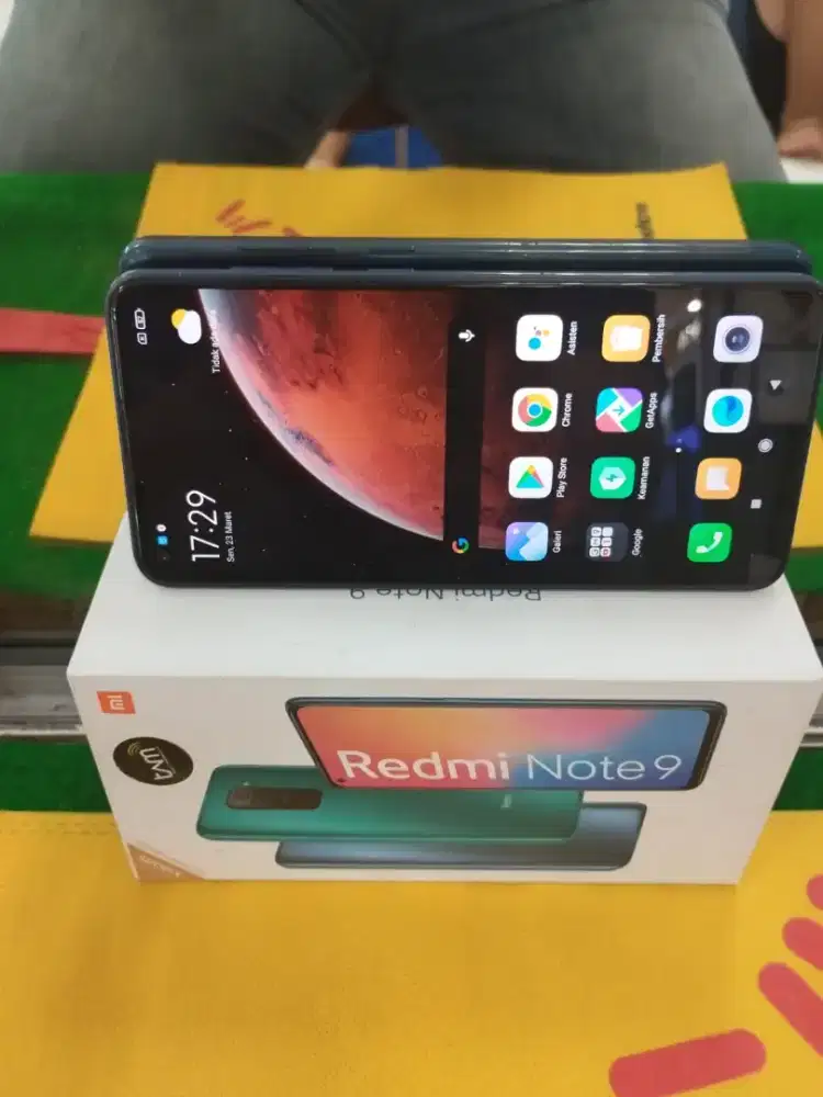 Redmi Note 9 Ram 4/64 Gb semua normal lengkap tampa kendala