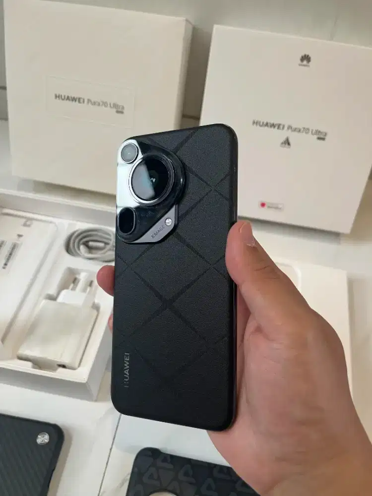 Huawei Pura 70 Ultra Black 16/512 LIKE NEW Garansi Resmi
