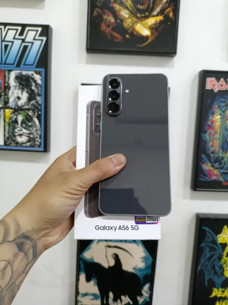 Samsung A56 12/256 Black Fullset