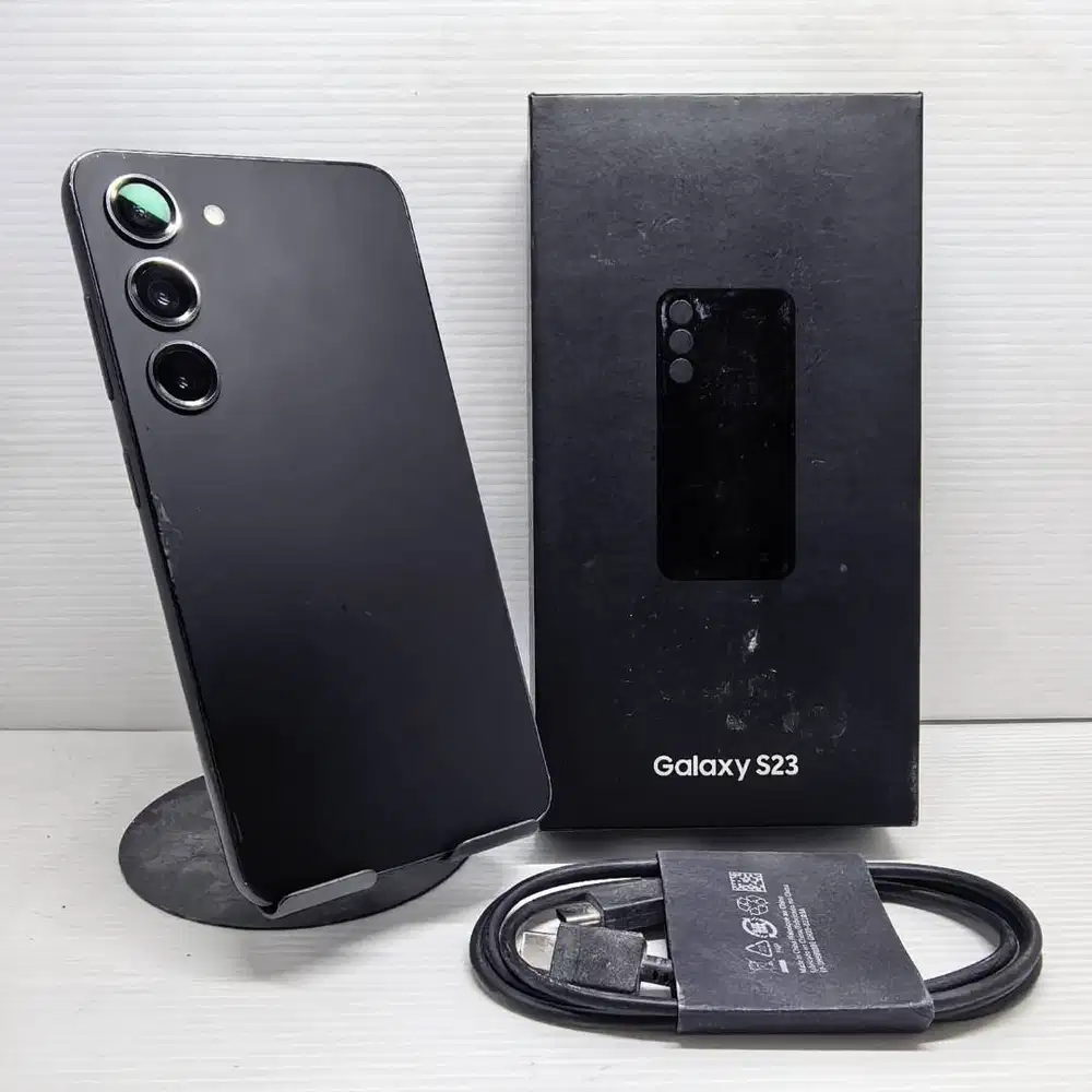HOT SALE! SAMSUNG GALAXY S23 5G 8/256 BLACK NO MINUS FULLSET SEIN RESM