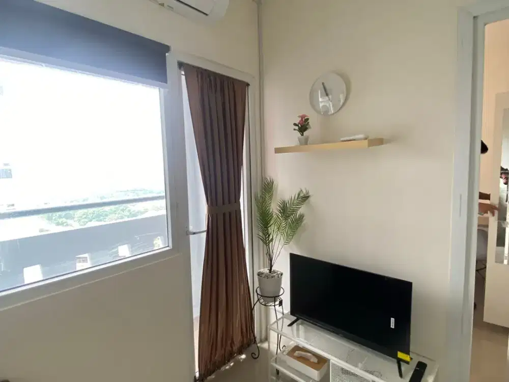 Disewakan apartemen the green pramuka city 2 kamar furnish bulanan