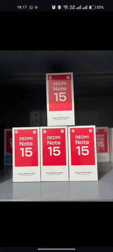 READY STOK REDMI NOTE 15 SERIES GARANSI RESMI XIAOMI INDONESIA!!
