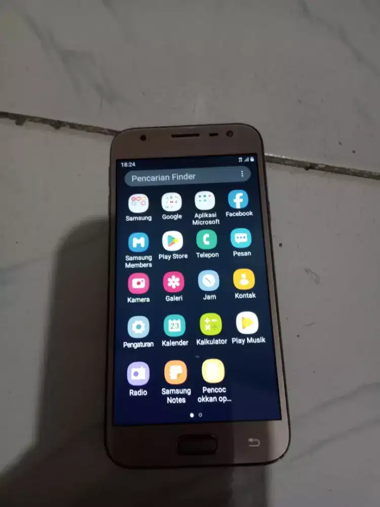 Samsung J3pro ram 2/16 mulus nominus dipakenya