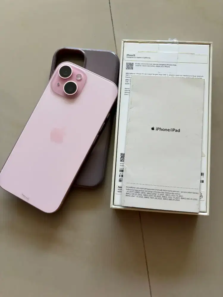 Iphone 15 256gb ex ibox [Pink]