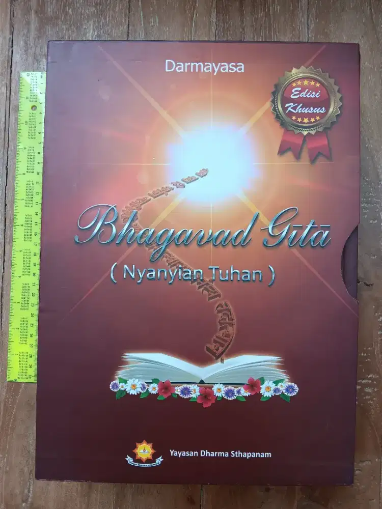 Buku Bhagavad Gita Bhs Indonesia Ukuran Jumbo