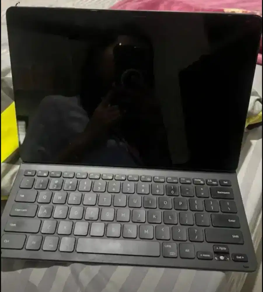 Samsung Galaxy Tab S7 FE SEIN Silver, S7Fe 6/128GB + Keyboard Cover