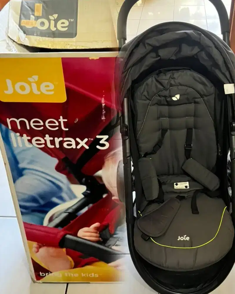 STROLLER JOIE 3 LITETRAX MULUS LIKE NEW