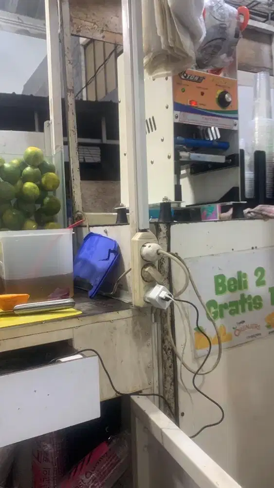 Loker penjual minuman es teh dan Jeruk Peras