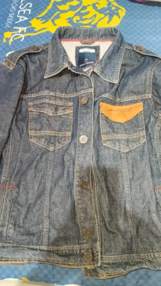 Jaket Denim Cardinal