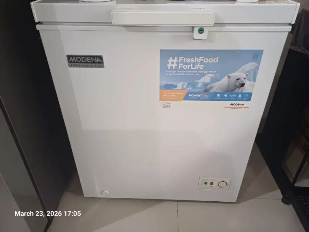 Dijual Freezer modena 200L
