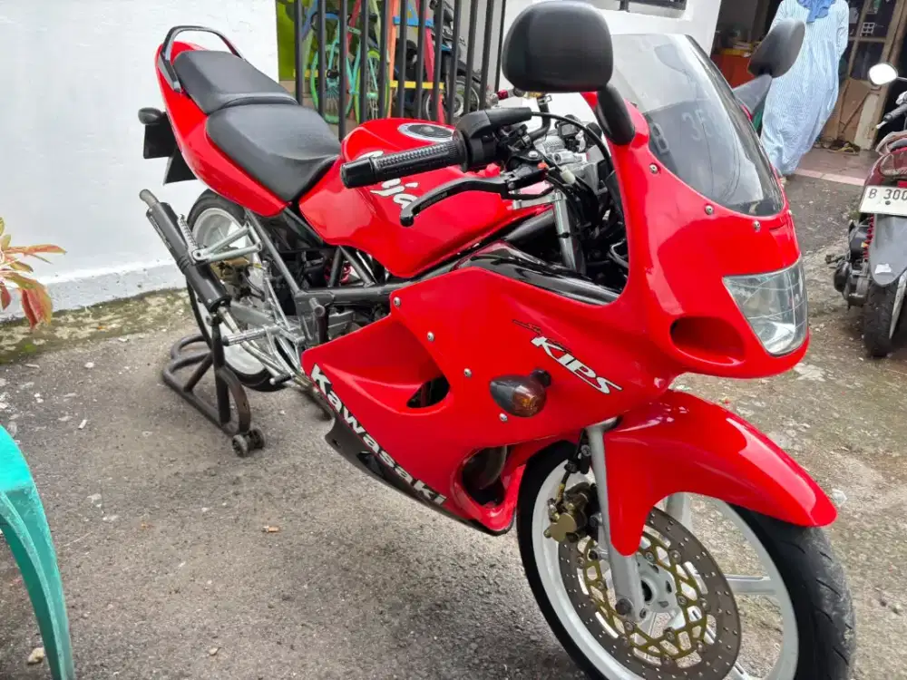 Jual ninja RR 150 old merah 2011