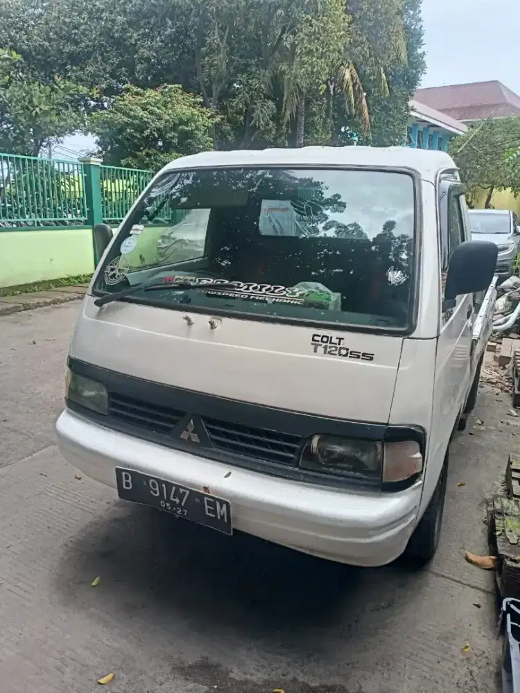 Jual mobil Pick up Mitsubishi Colt 120ss, surat komplit, mesin zos