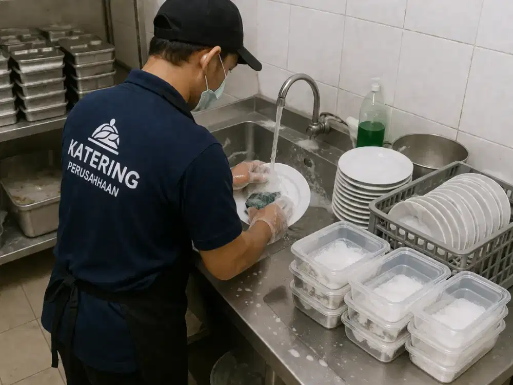 Dibutuhkan Tukang Cuci Box Makanan dan Peralatan Dapur