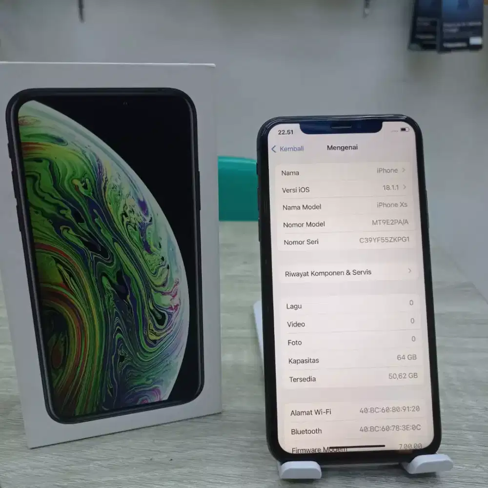 Iphone Xs 64gb Ibox bh 100%