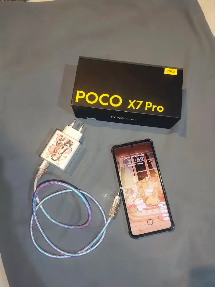 HP POCO X7 PRO 12GB/512GB SECOND pemakaian 5 bulan