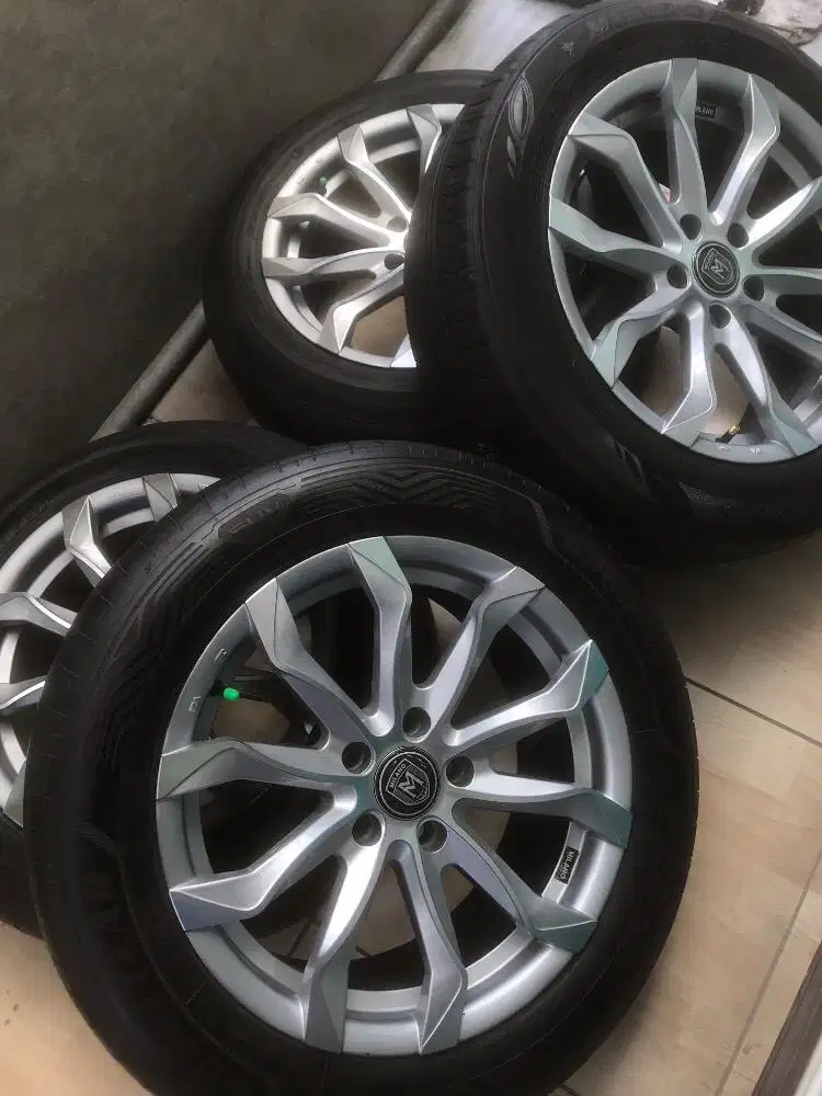 velg racing milano r17 pcd 5 original set + ban