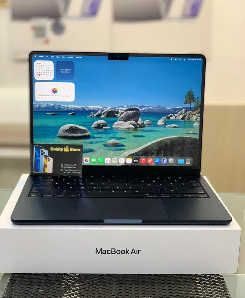 MacBook Air M2 6/256gb midnight ex ibox bh 99% cc 60