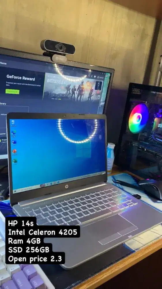 dijual laptop HP 14s