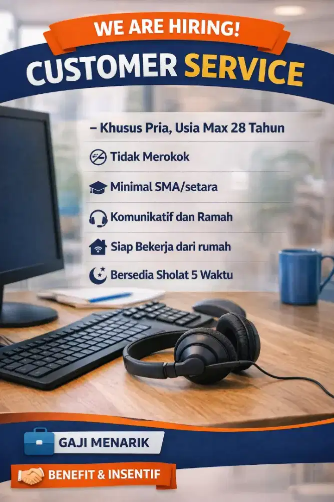 Customer service/Rekruiter