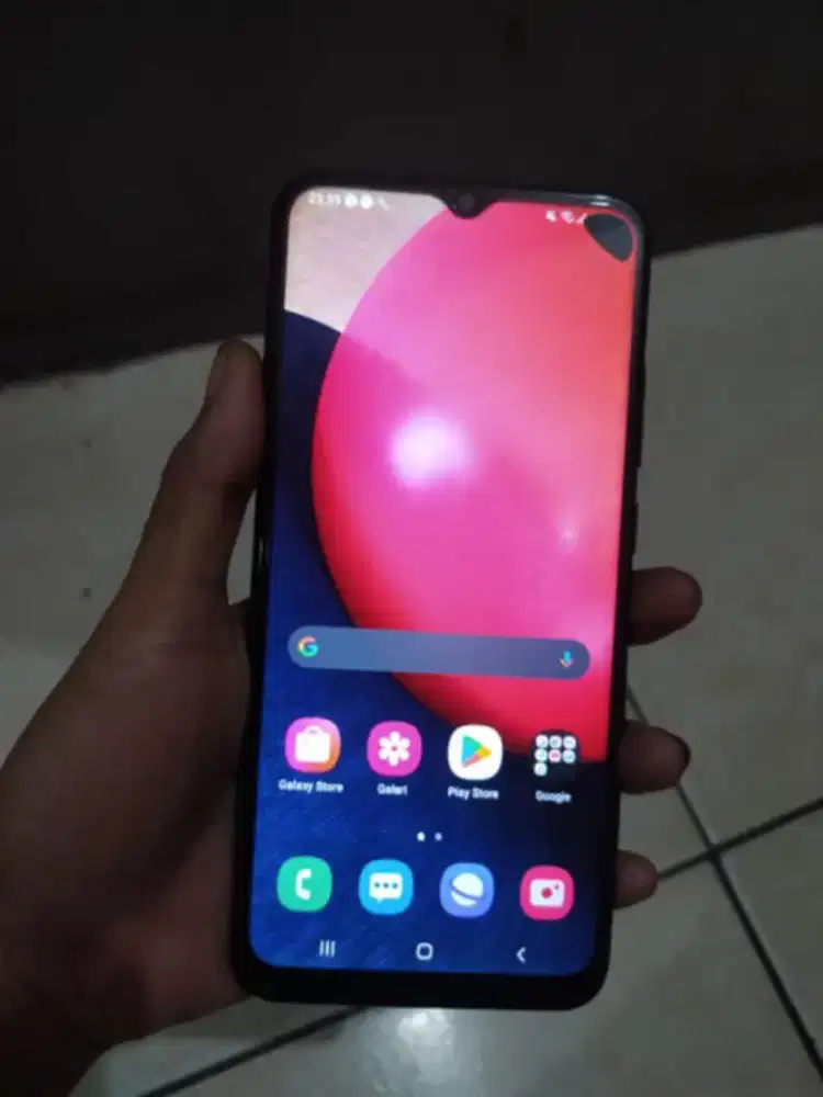 Samsung a02s ram 3/32 mulus lcd orian tp ada tompel