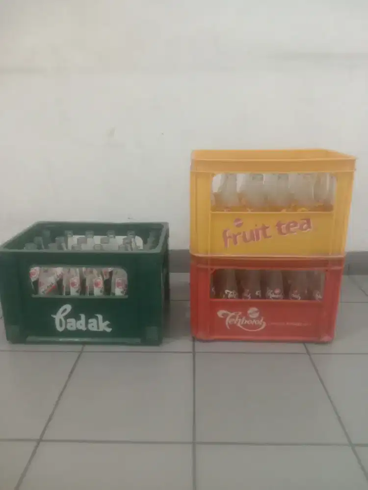 Minuman Krat Badak, Teh Botol, Fruit Tea