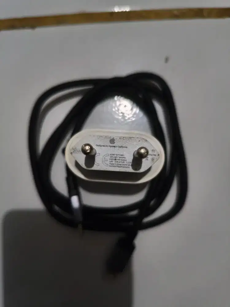Kepala charger 20 watt + lighting cable