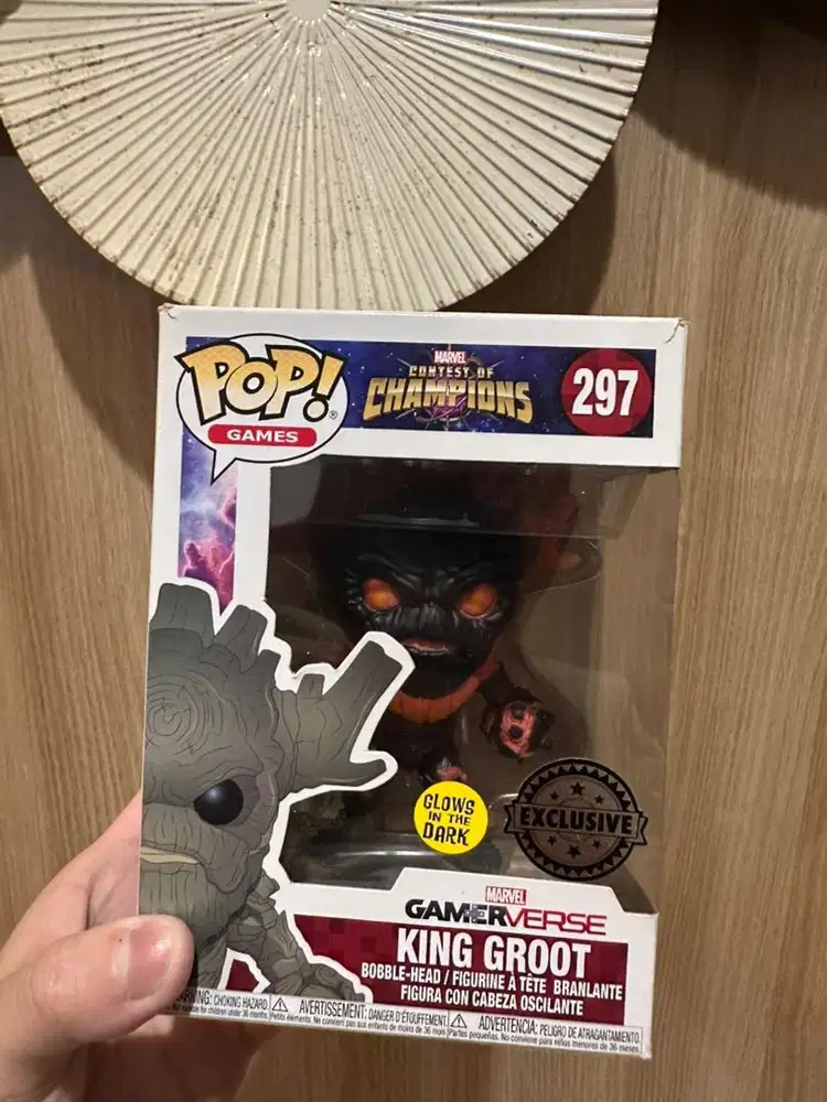 Funko Pop! Games – King Groot (#297).