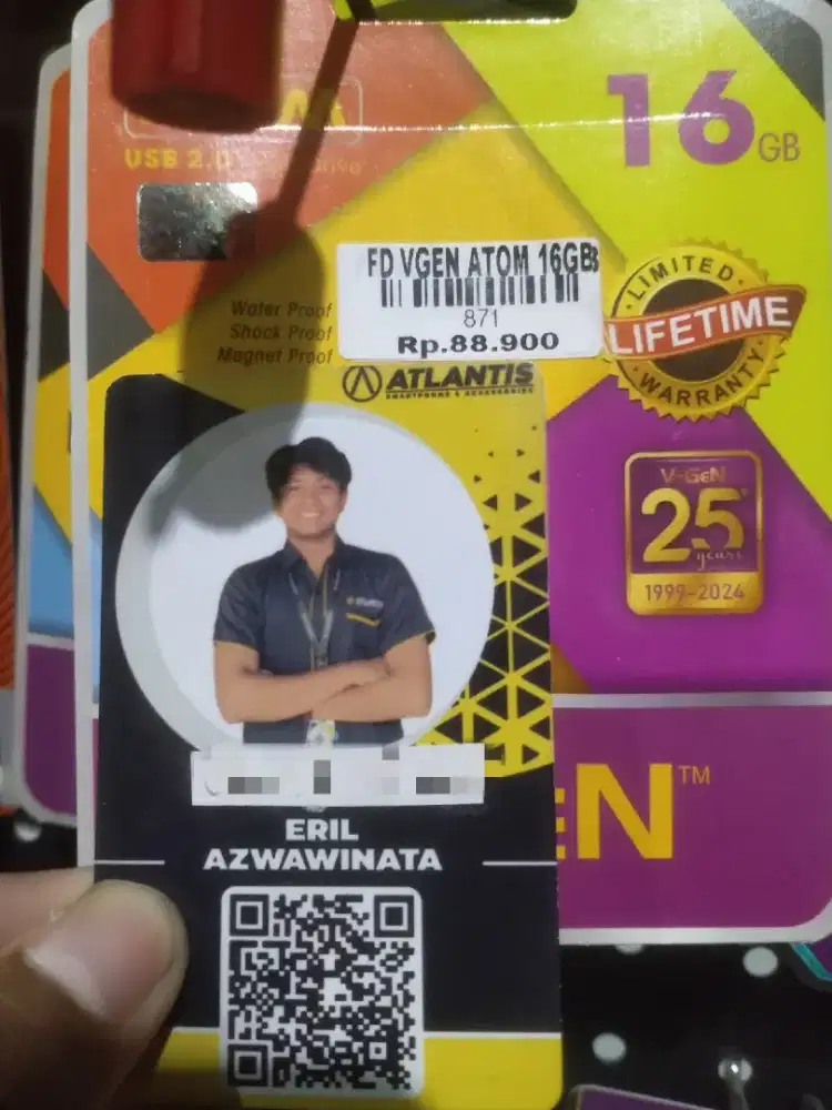 FD VGEN ATOM 16GB l ATLANTIS DAHSYAT