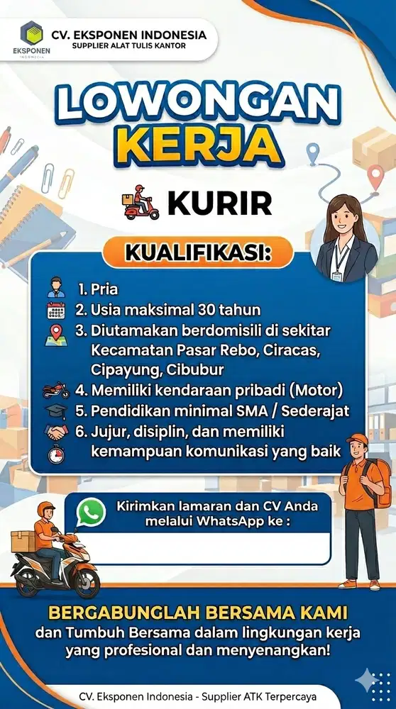 Lowongan Kerja Kurir