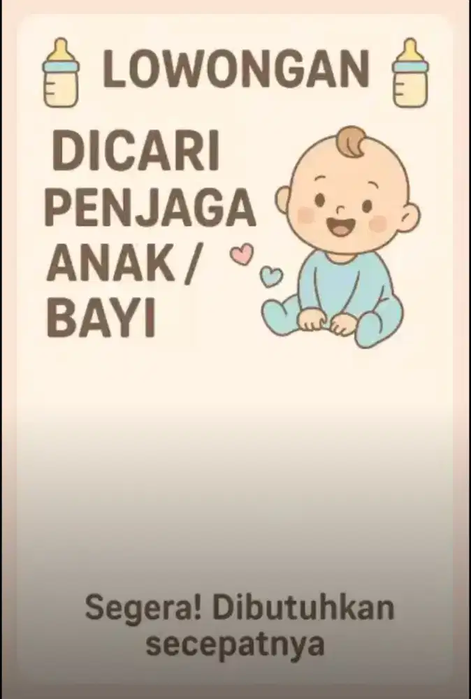 Penjaga/Pengasuh bayi