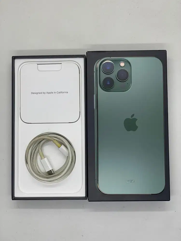 iPhone 13 Pro Max 128GB Resmi ex iBox Alpine Green