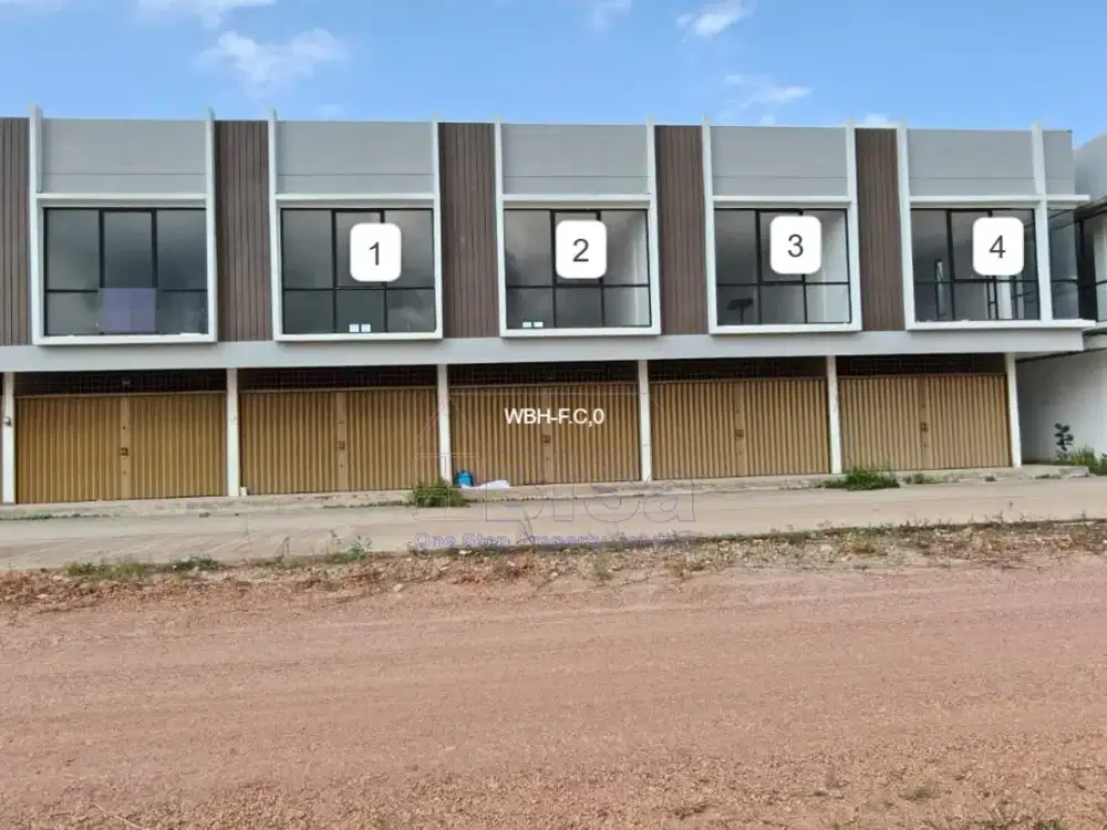 Jual 4 Ruko Murah Batam Kota di Glory Paris Belian