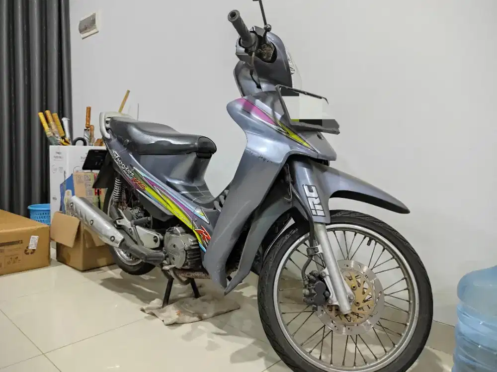 Suzuki Shogun 125 (2004) - Full Ori / KM 20rb (Collector Item)