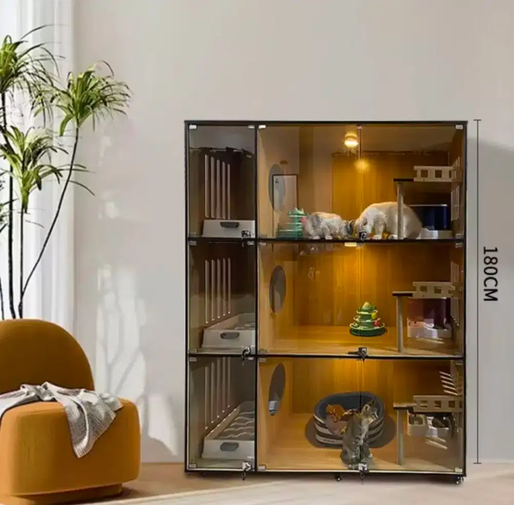 Dijual Kandang kucing bekas pet hotel