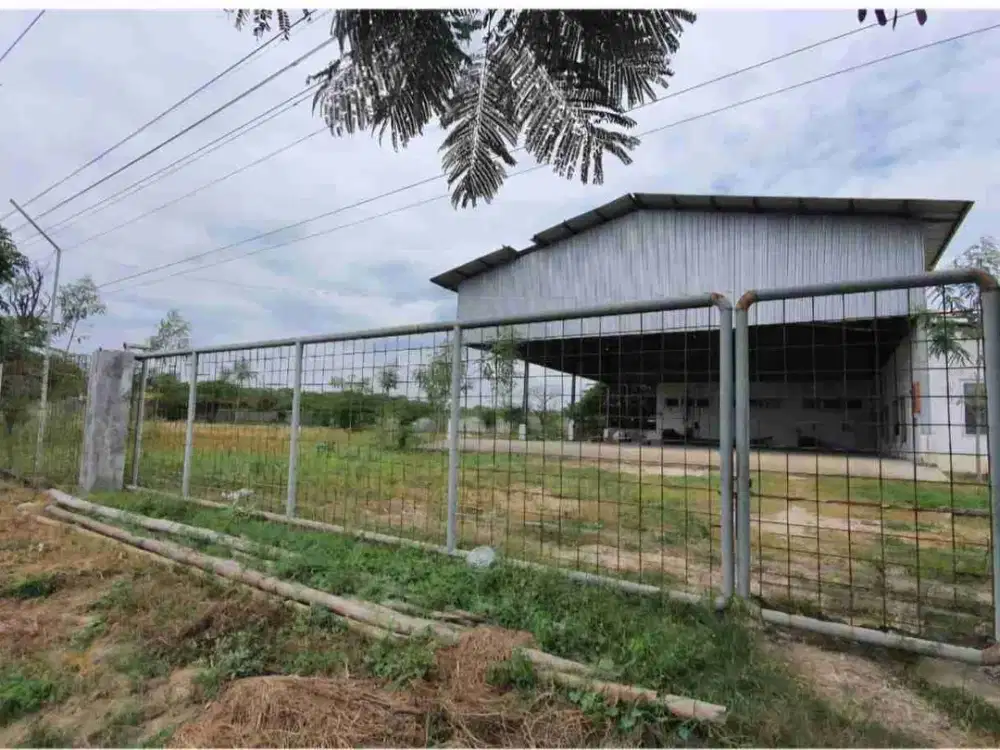 Dijual Tanah Dan Bangunan Jalan Raya Bancar, Desa Margosuko Kec Bancar Tuban Cocok Dibuat untuk Pergudangan atau Bengkel