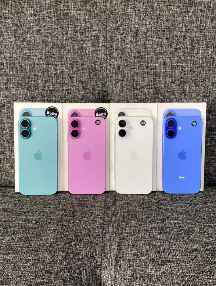 iPhone 16 128GB White iBox ( Garansi aktf s/d  2027 )