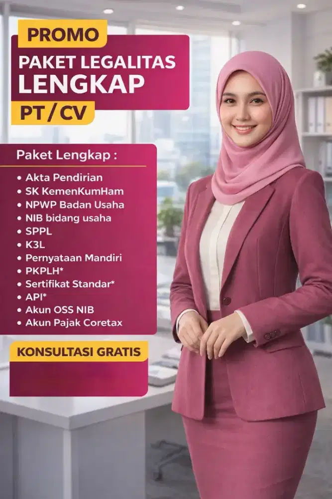 Perlengkapan Usaha Kantor PT