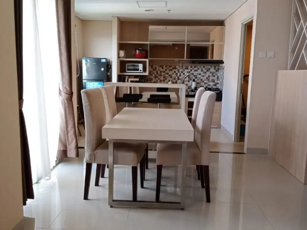 Disewakan Apartemen The Suites 3br Lingkungan Bersih Nyaman Siap Huni