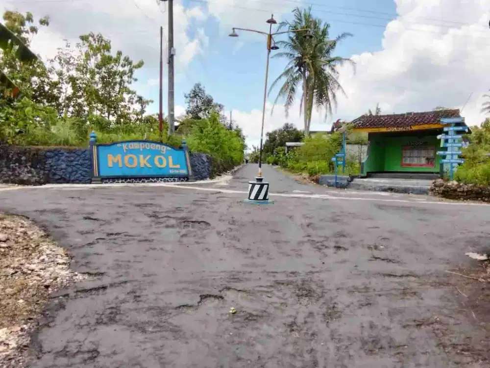 Jual tanah murah di Selang Kota Wonosari Gunungkidul mangku jalan dekat kota dan ringroad