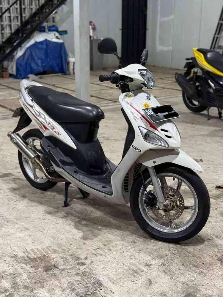 Yamaha Mio 5TL 2007 Km 36000 putih antik