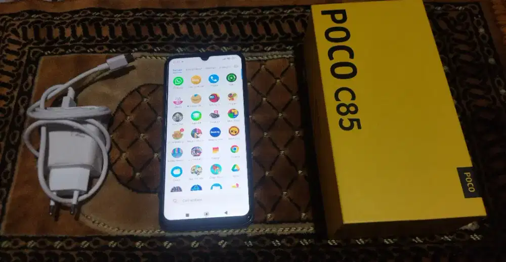 Poco C85 ram:6/128 fullset mulus br 3 bulanan