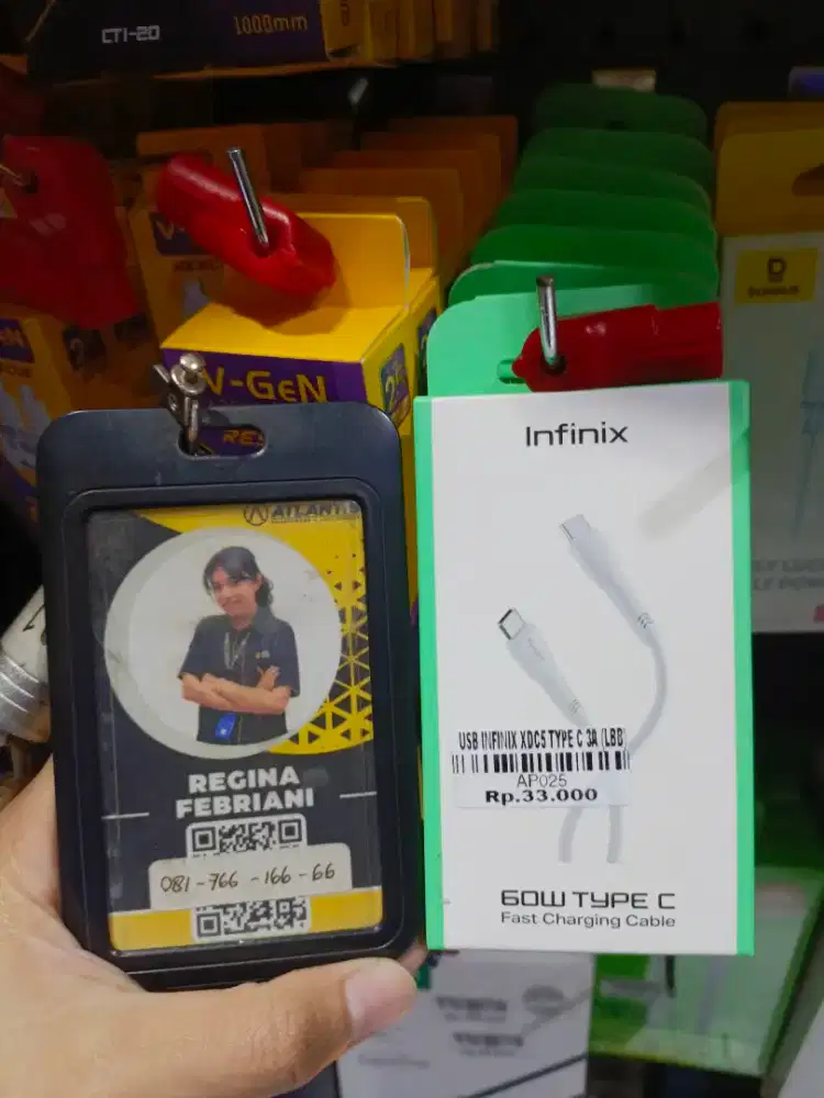 USB INFINIX XDC5 TYPE C 3A | ATLANTIS DAHSYAT