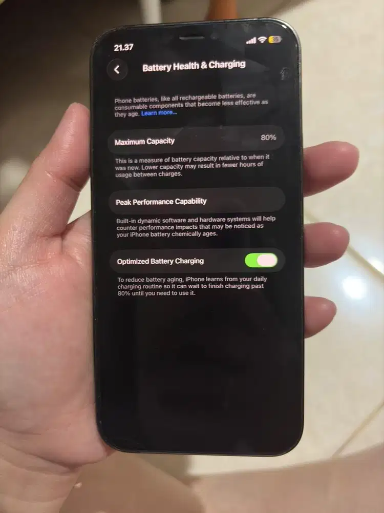 Ip 12 pro second mulus ex pribadi